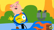 oh hello wink GIF by PBS KIDS