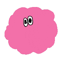 Pink ピンク Sticker by Gunmaunofficial