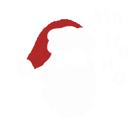 Christmas ひげ Sticker