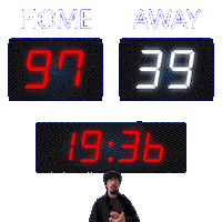 39 Away Sticker