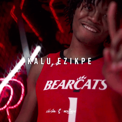 Basketball Signature GIF by Cincinnati Bearcats
