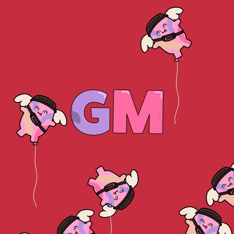 Good Morning Balloon GIF by Lavio