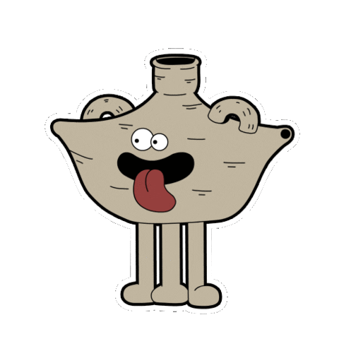 Cartoon Stone Sticker