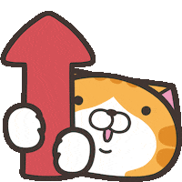 Cat Click Sticker by MochiDad