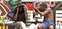 Kissing Third Wheel GIF by Big Brother Naija