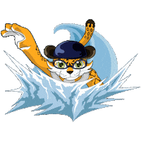 Guatemala Cog Sticker by Comité Olímpico Guatemalteco