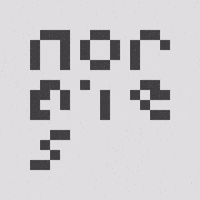Long Neck Letters GIF