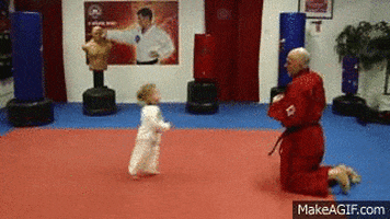 kid karate GIF
