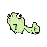 꺼북 Sticker