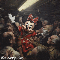 Rocking Out Minnie Mouse GIF
