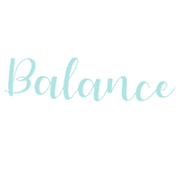 Balance Sticker by Nicole Reuter Fotografie und Marketing