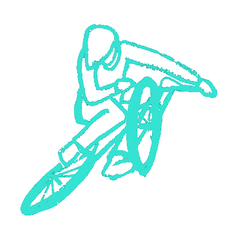 miki_price giphyupload bike cycling mtb Sticker