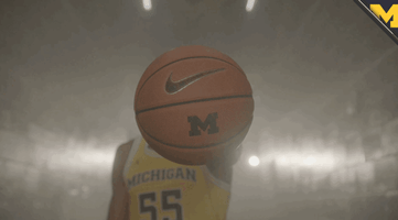 Go Blue College Basketball GIF by Michigan Athletics