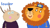 Lion Jungle Sticker by Peppa Pig