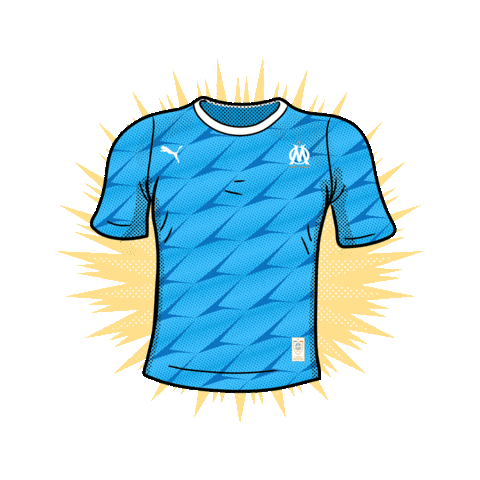 om maillot Sticker by Olympique de Marseille