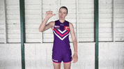 Ebony Antonio Thumbs Down GIF by Fremantle Dockers