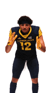 Football College Sticker by NAU Social