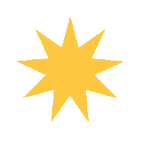 Yellow Star Sticker