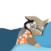 Tired Sci-Fi Sticker by Cyrentec @ Stellar Genetic