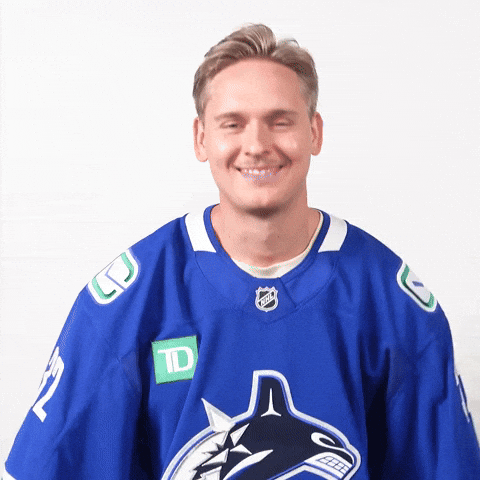 Happy Kevin Lankinen GIF by Vancouver Canucks