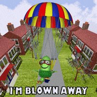 Excited Blown Away GIF