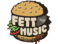 Fettburger Sticker by Fett Music