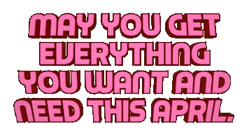 Happy April Sticker by OpticalArtInc.