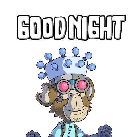 Good Night Animation Sticker by Planet XOLO
