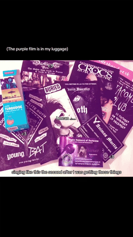 VeronicaInDream sea goth gothic lomograhy GIF