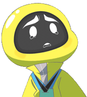 Sarawrawrawr happy sad clean tears Sticker
