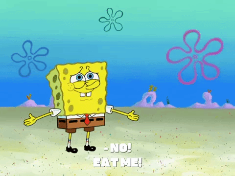 season 8 frozen face-off GIF by SpongeBob SquarePants