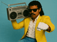 80S Bump It GIF by Jukebox Saints