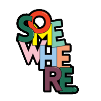 Letsgosomewhere Sticker by Somewhere Agency