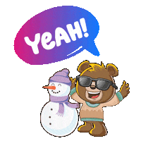 Winter Kuwait Sticker by Dabdoob