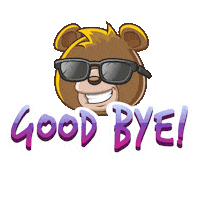 Winter Goodbye Sticker by Dabdoob