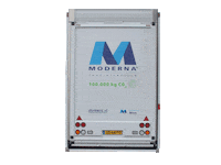 ModernaTextielservice transport moderna dubble dubbeldekstrailer Sticker