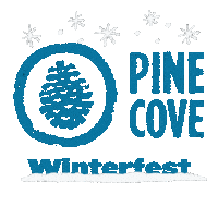 Winterfest Winter Camp Sticker by Pine Cove