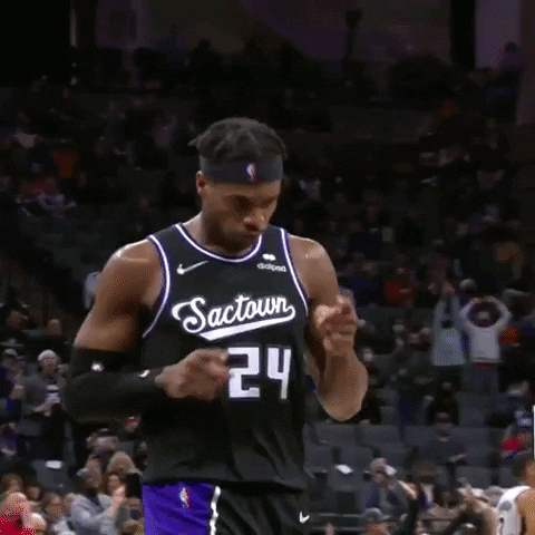 Buddy Hield Celebration GIF by Sacramento Kings