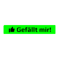 Gefällt Mir Sticker by yvolve.shop