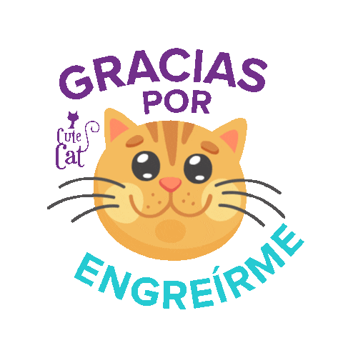 CuteCatPe giphyupload cats emoji feliz Sticker