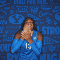 Ncaa Volleyball Go Cougs GIF by BYU Cougars
