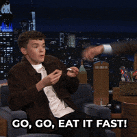 Eat Ice Cream GIF by The Tonight Show Starring Jimmy Fallon