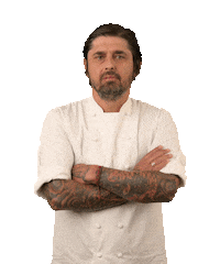 ChefLudo no no way chef kitchen Sticker