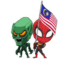 Beijing Olympics Sticker by Spider-Man