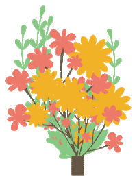 Flower Glamping Sticker by Camping Evolene