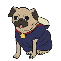 Happy Dogs Sticker by Lesley University
