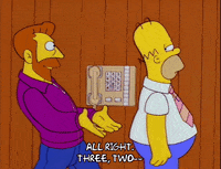 homer simpson trust fall GIF