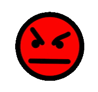 andreyaniv sticker red face mad Sticker