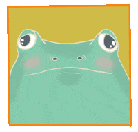 Blink Frog GIF by Hannah Pancake