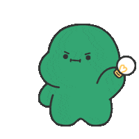 gonryon angry dinosaur anger annoying Sticker